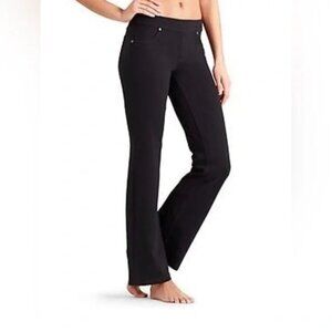 Athleta Bettona Classic Stretch Pants Black Women's Size S